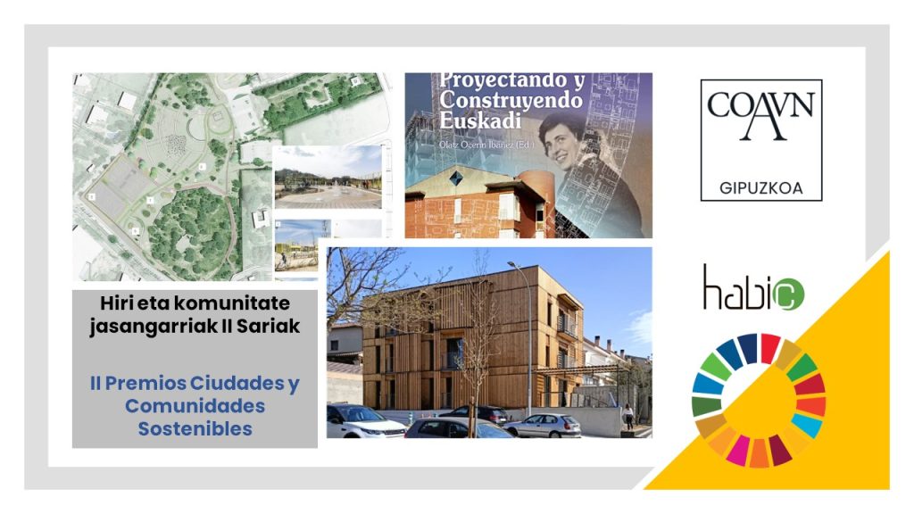 Premios Ciudades y Comunidades Sostenibles - COAVN Gipuzkoa